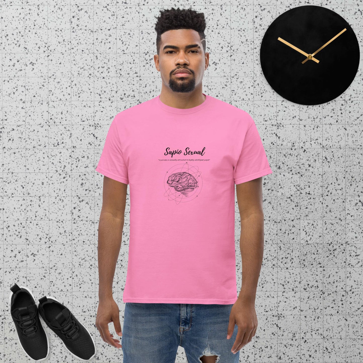 Sapio Sexual Men's classic tee(black print)