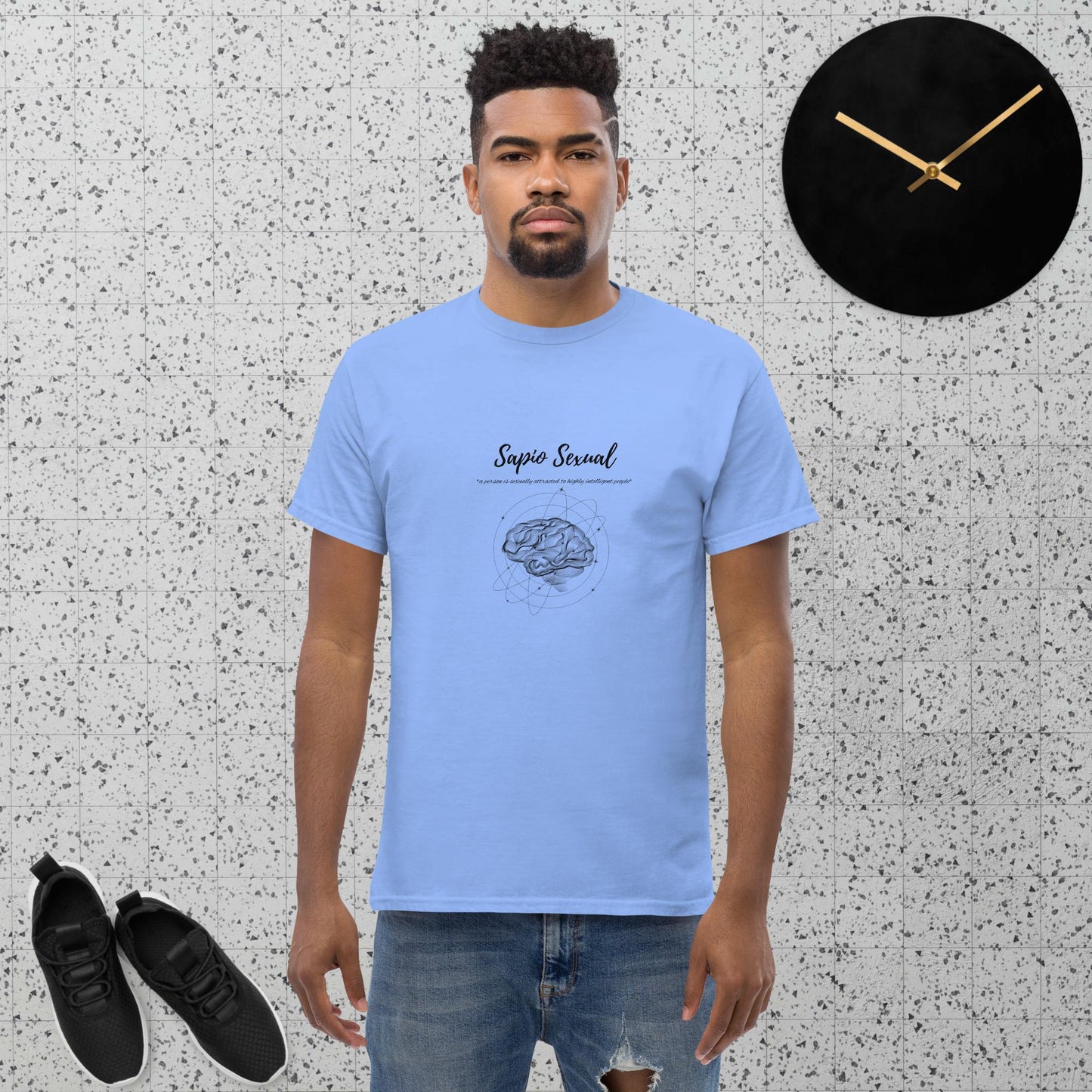 Sapio Sexual Men's classic tee(black print)