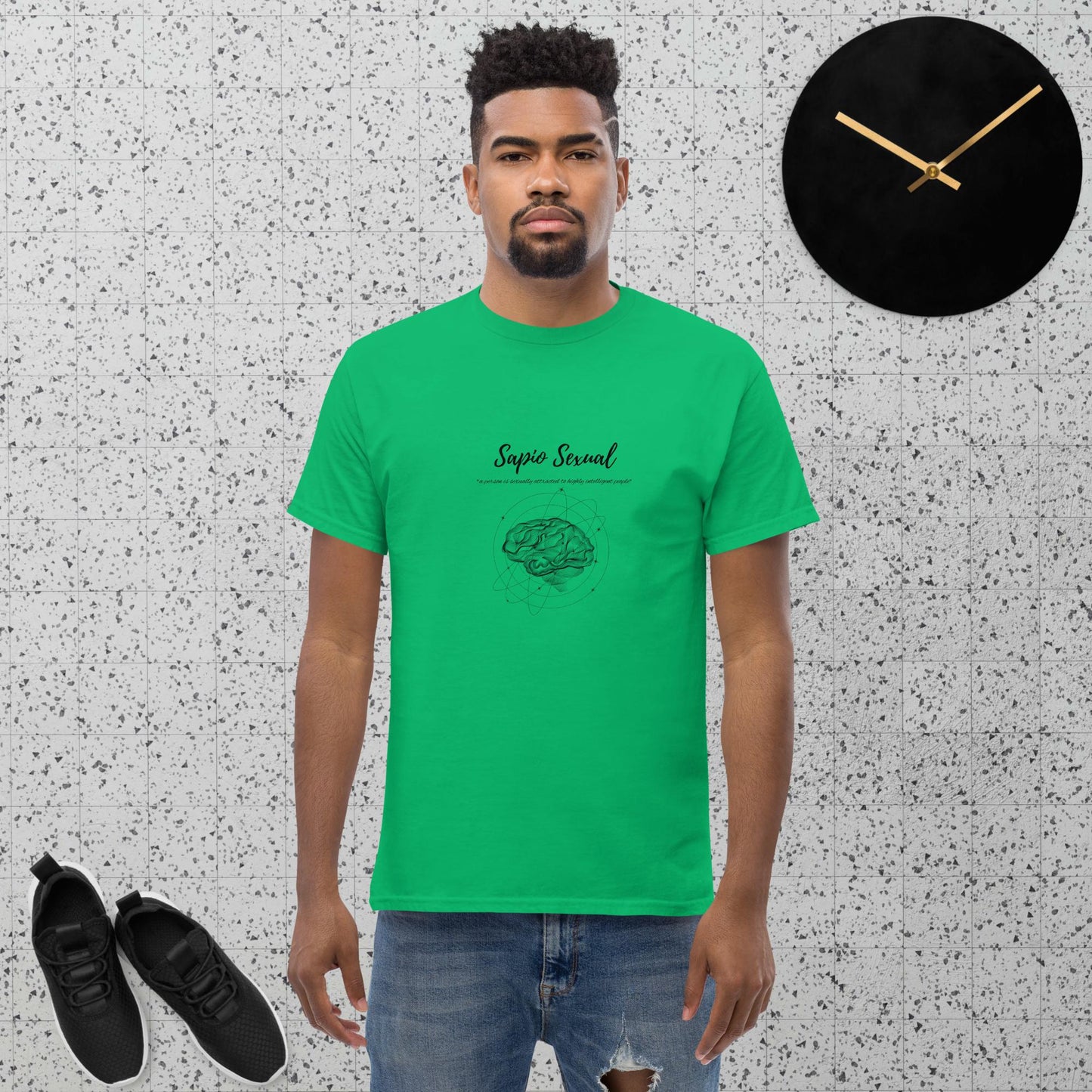 Sapio Sexual Men's classic tee(black print)