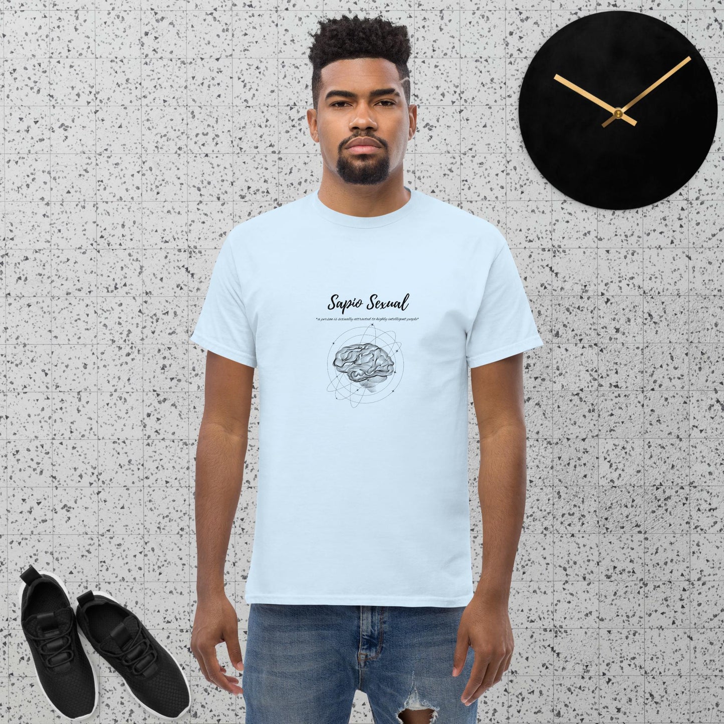 Sapio Sexual Men's classic tee(black print)