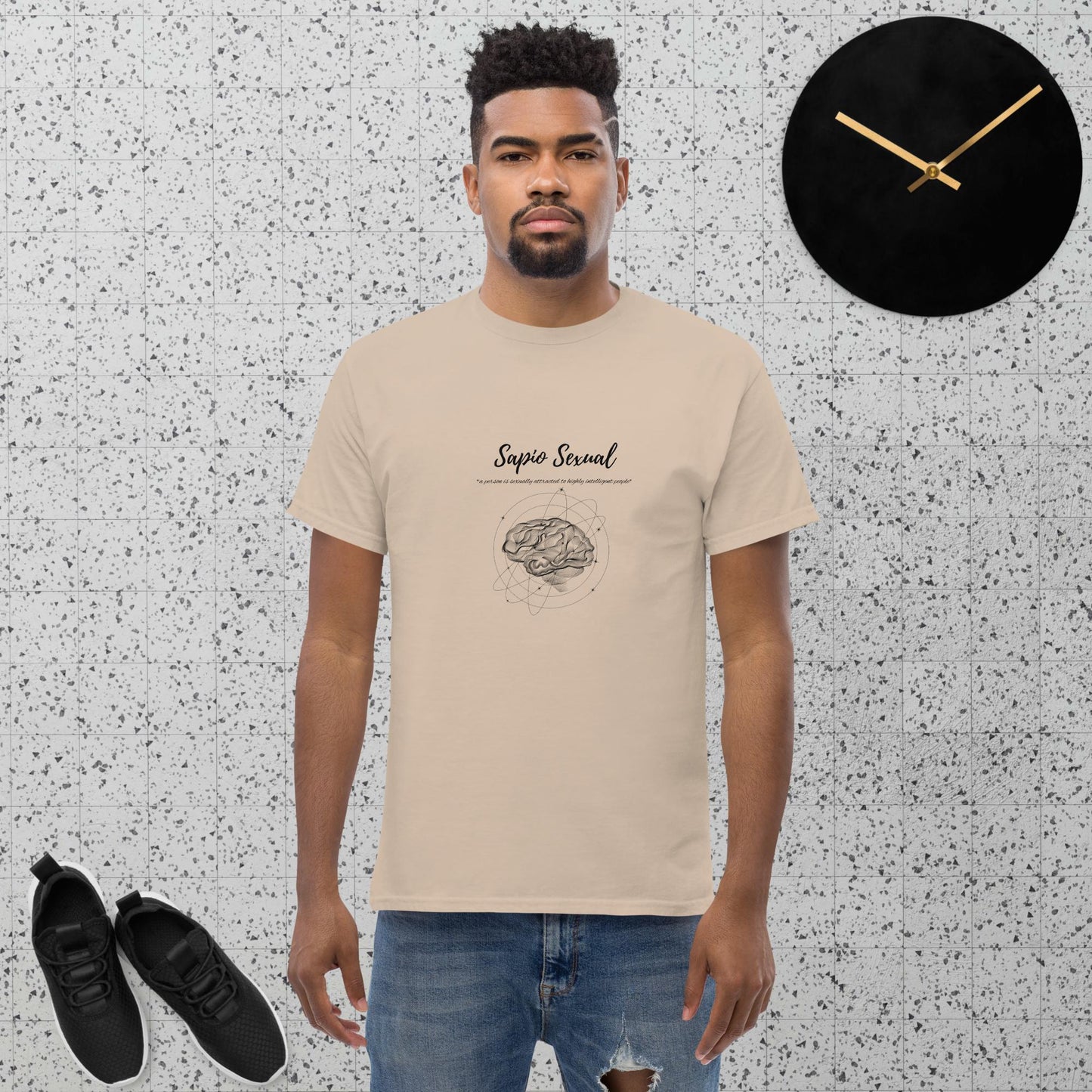 Sapio Sexual Men's classic tee(black print)