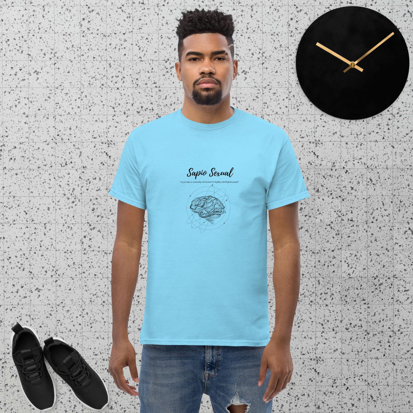 Sapio Sexual Men's classic tee(black print)