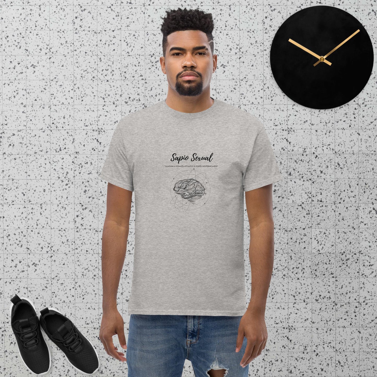 Sapio Sexual Men's classic tee(black print)