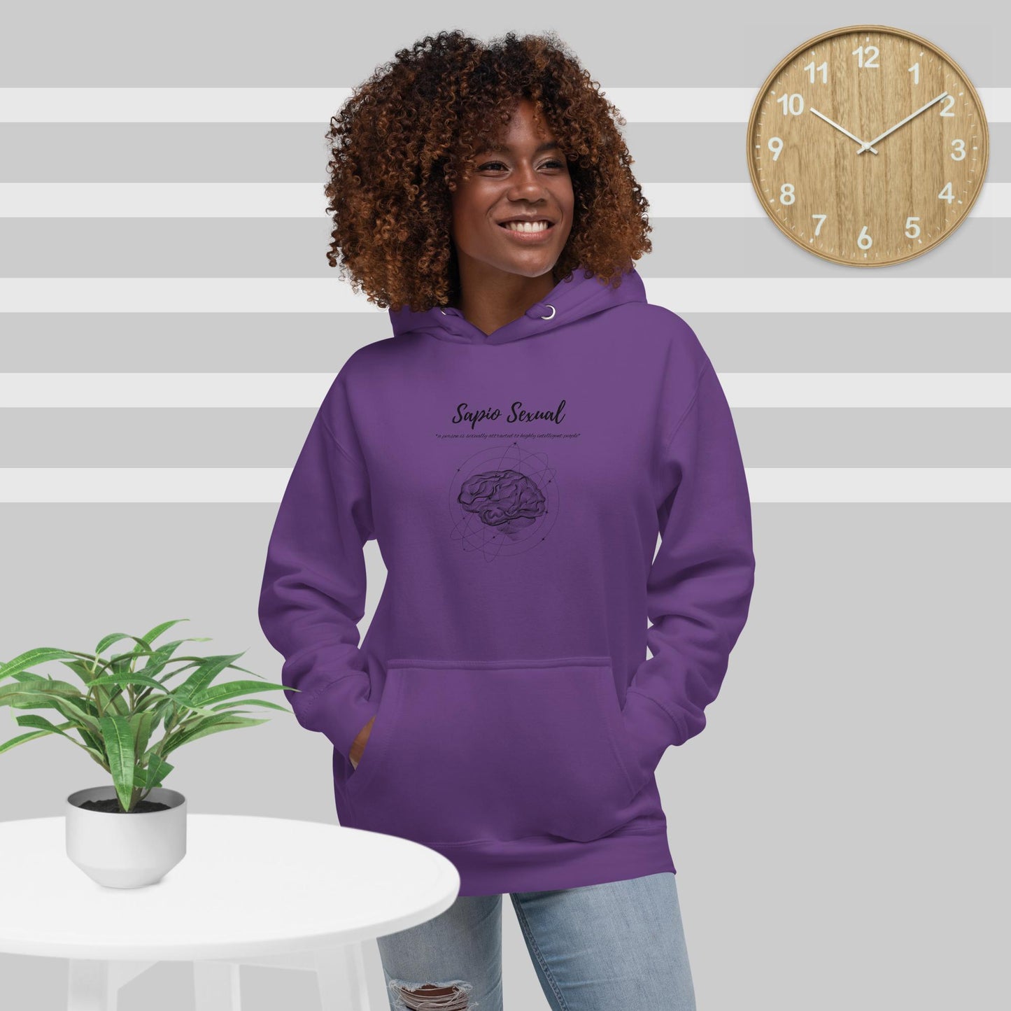 Sapio Sexual Unisex Hoodie(black print) 09/25/2023 added