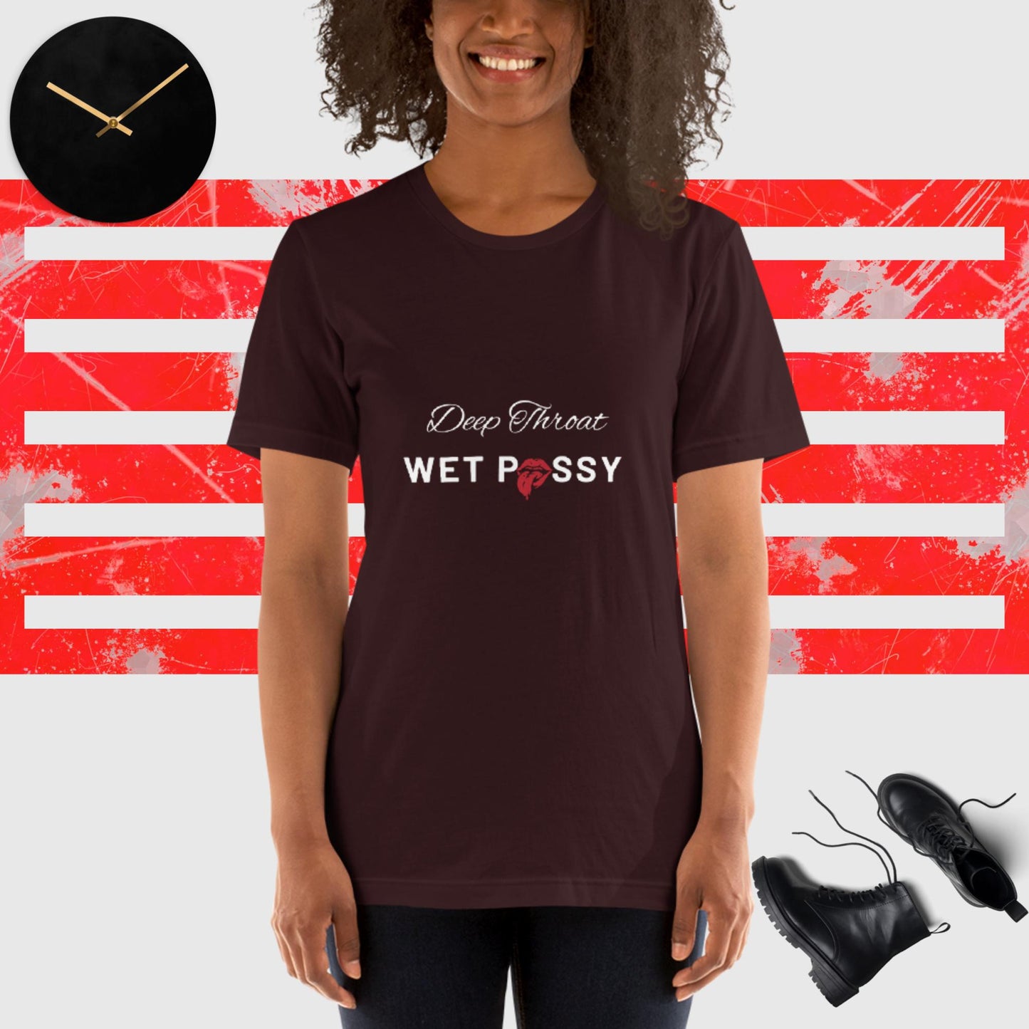 DTWP Unisex t-shirt(white print)