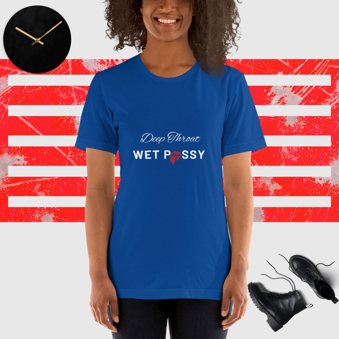 DTWP Unisex t-shirt(white print)