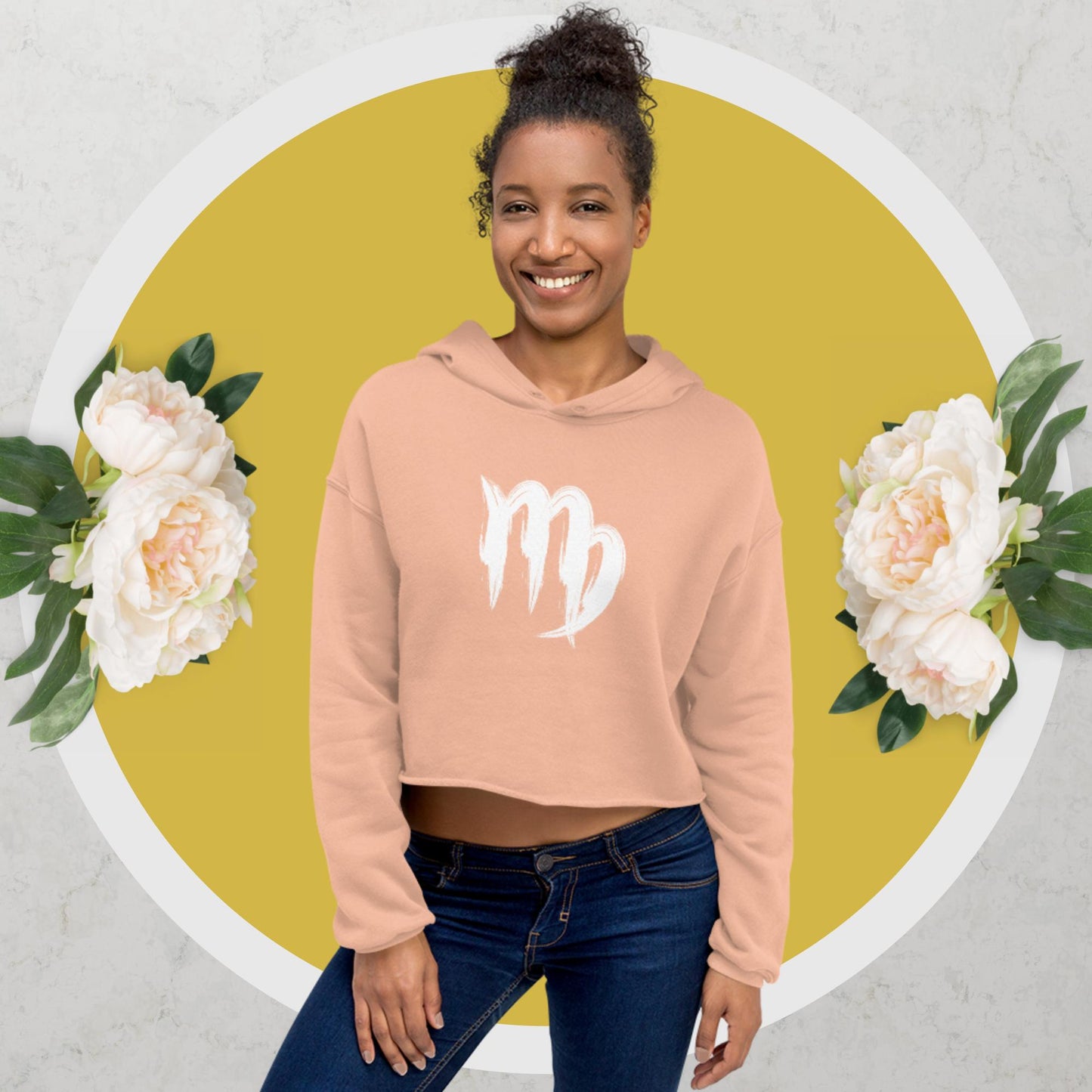 Virgo Crop Hoodie