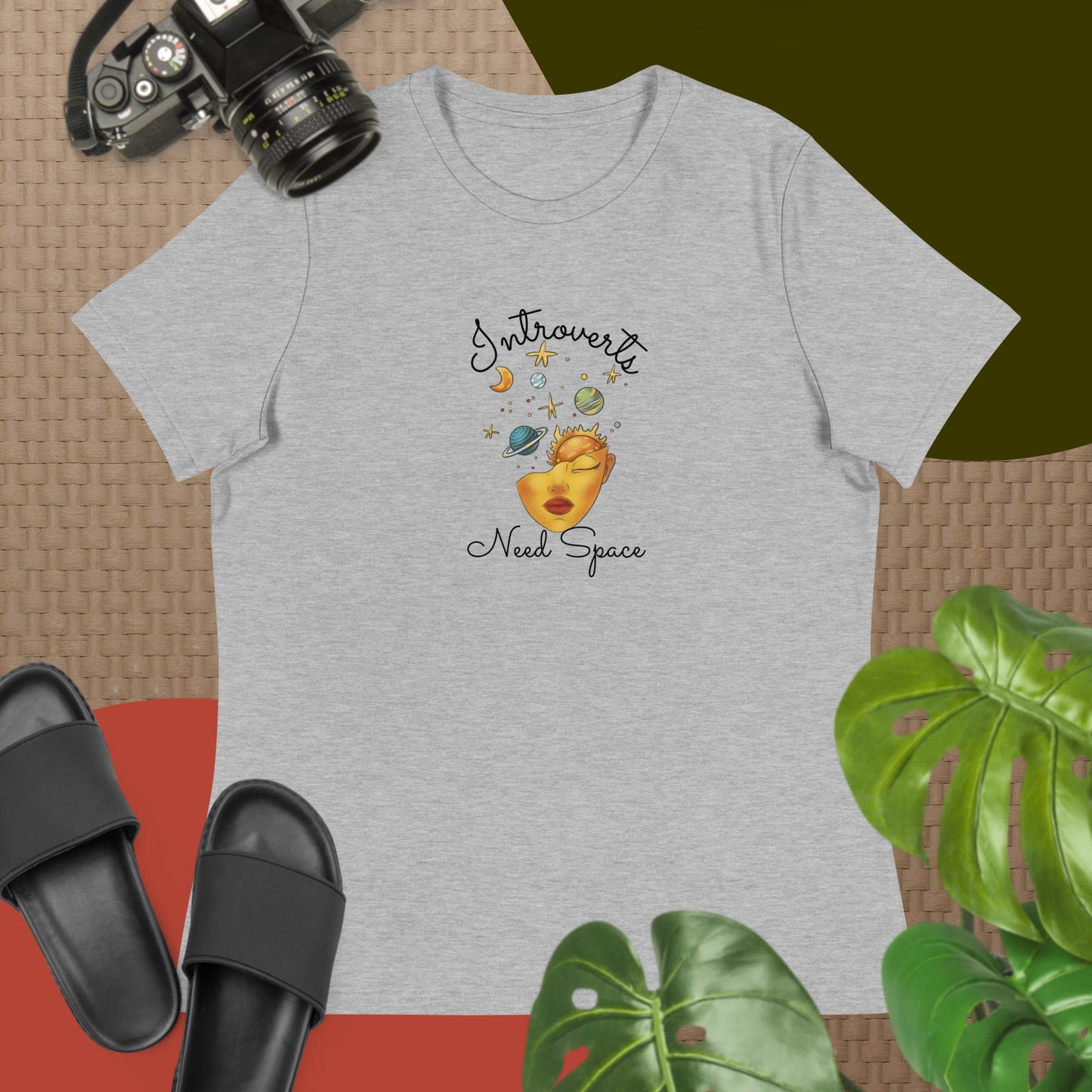 Introvert(Black Print)Women's T-Shirt