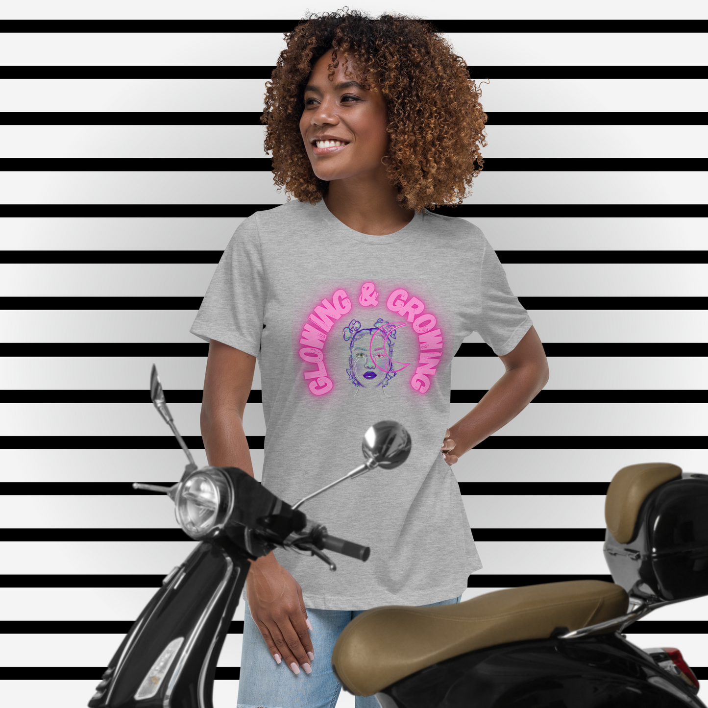 Glowing & Growing Women's Relaxed T-Shirt