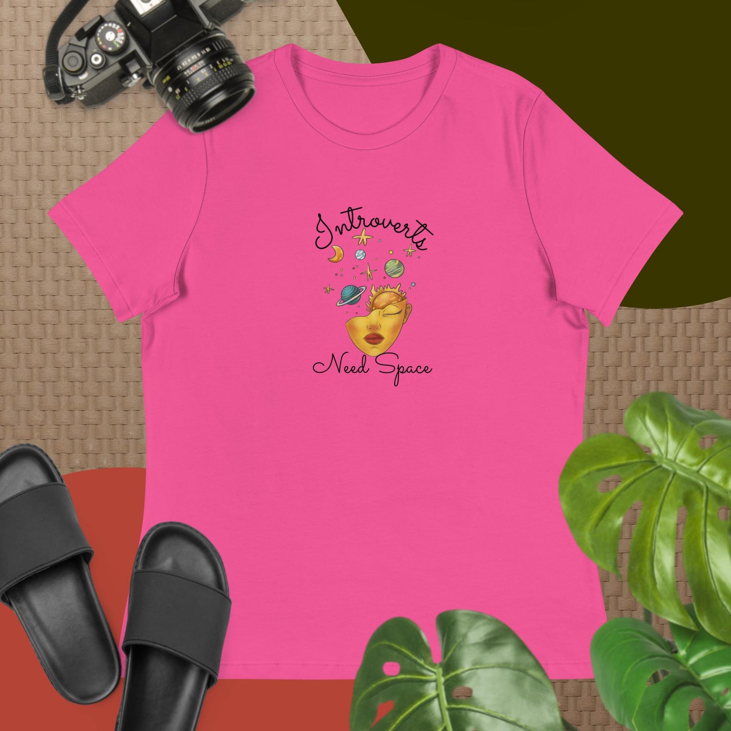 Introvert(Black Print)Women's T-Shirt