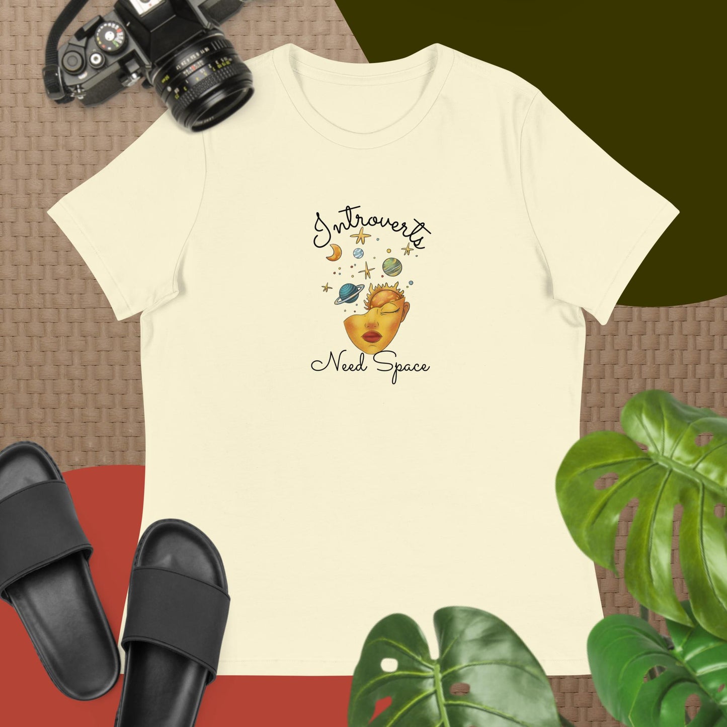 Introvert(Black Print)Women's T-Shirt