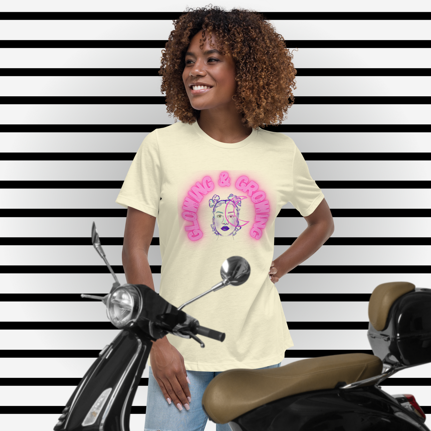 Glowing & Growing Women's Relaxed T-Shirt
