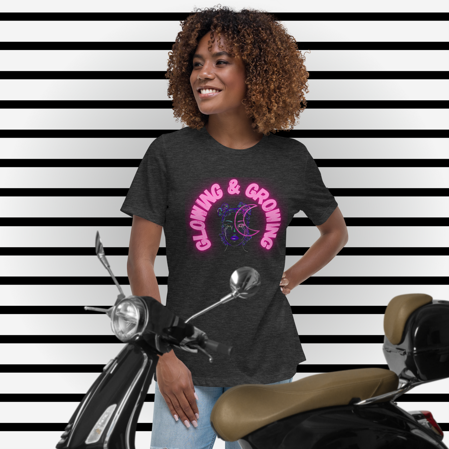 Glowing & Growing Women's Relaxed T-Shirt