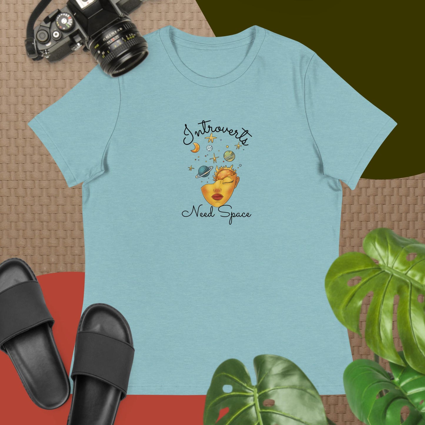 Introvert(Black Print)Women's T-Shirt