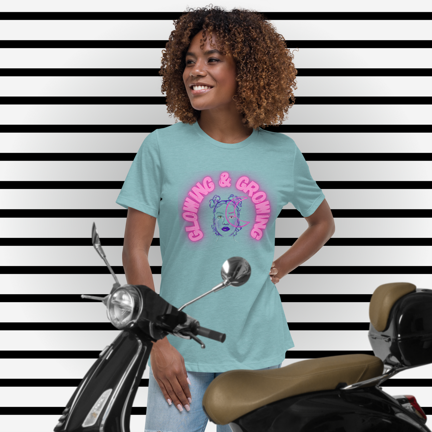 Glowing & Growing Women's Relaxed T-Shirt