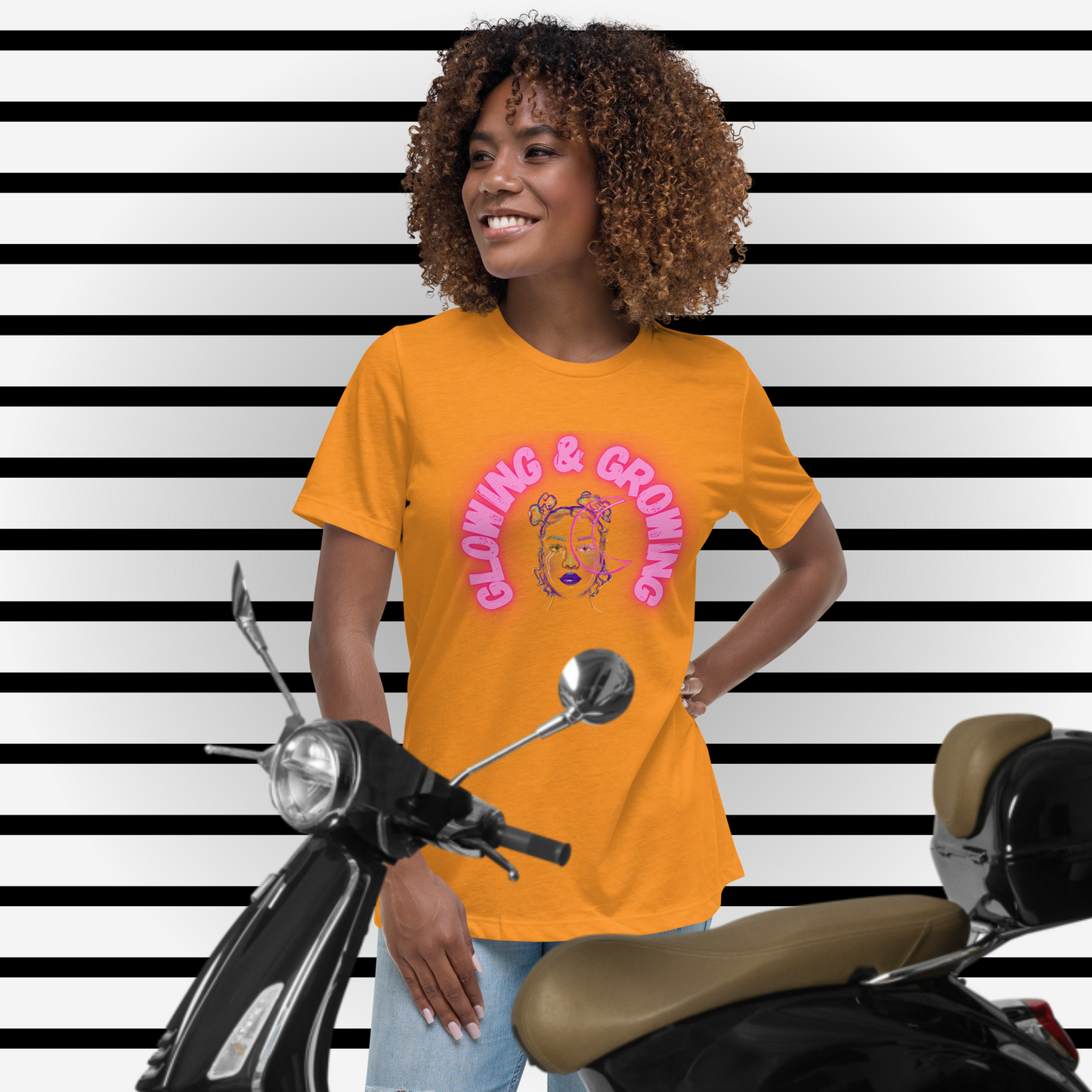 Glowing & Growing Women's Relaxed T-Shirt