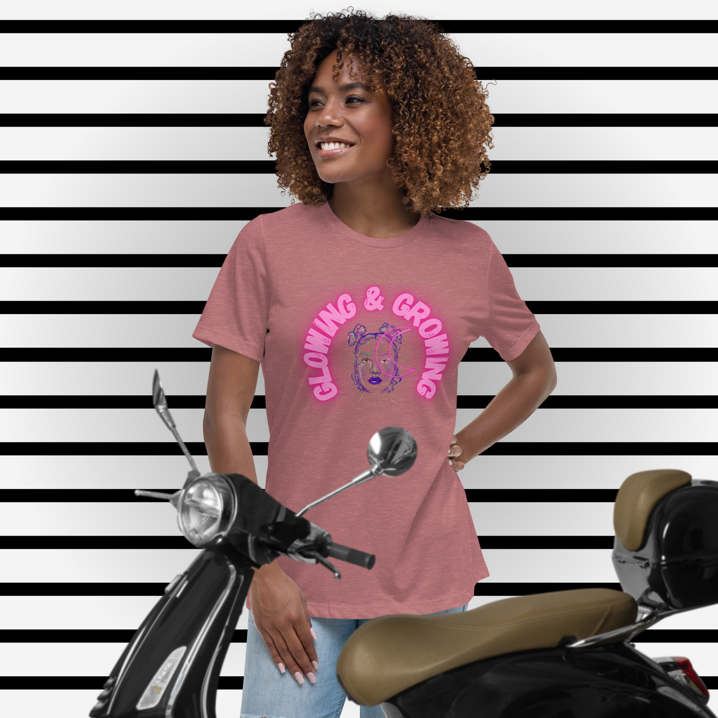 Glowing & Growing Women's Relaxed T-Shirt