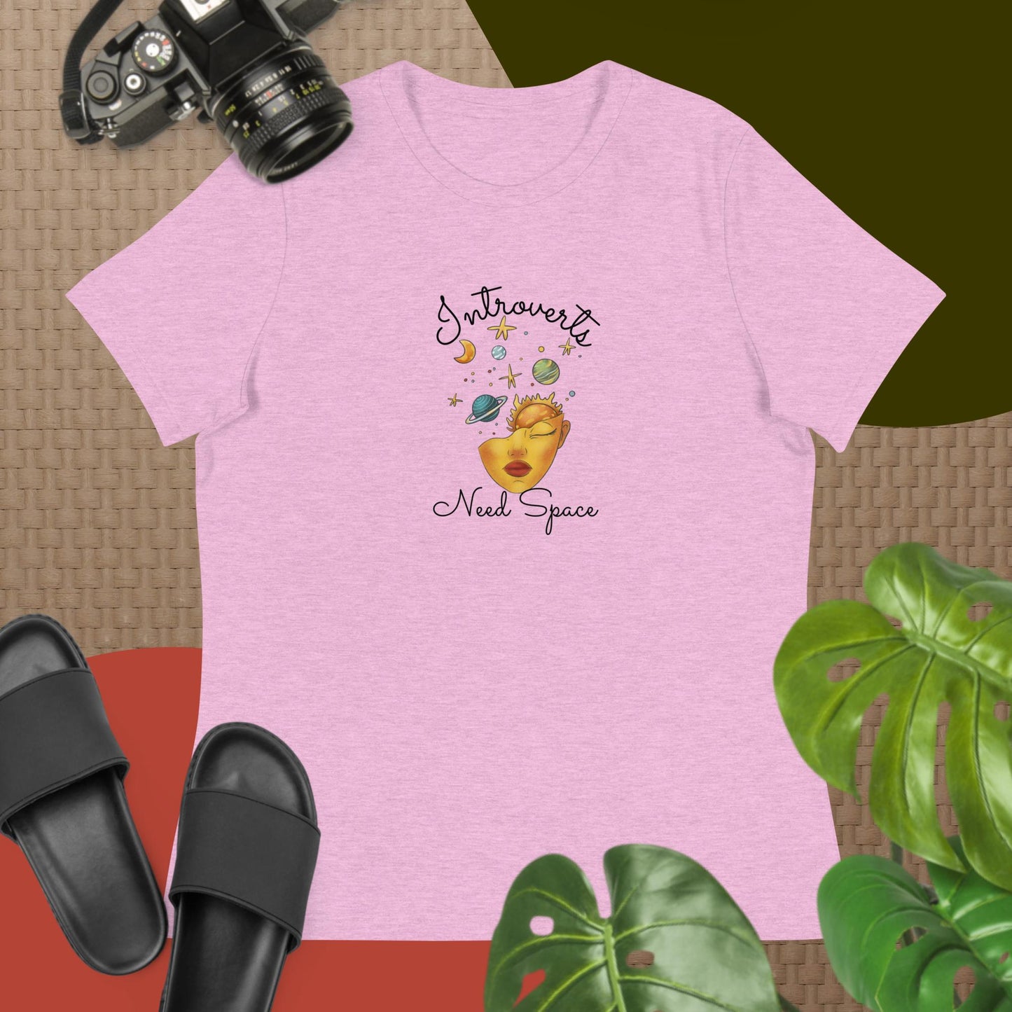 Introvert(Black Print)Women's T-Shirt