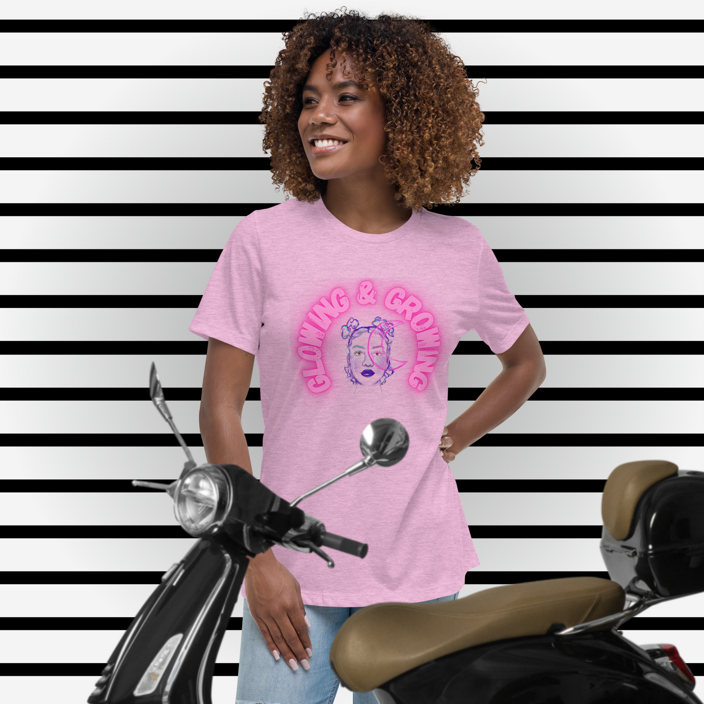 Glowing & Growing Women's Relaxed T-Shirt