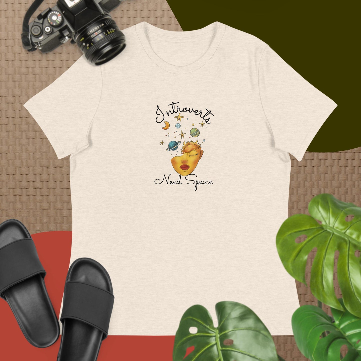 Introvert(Black Print)Women's T-Shirt