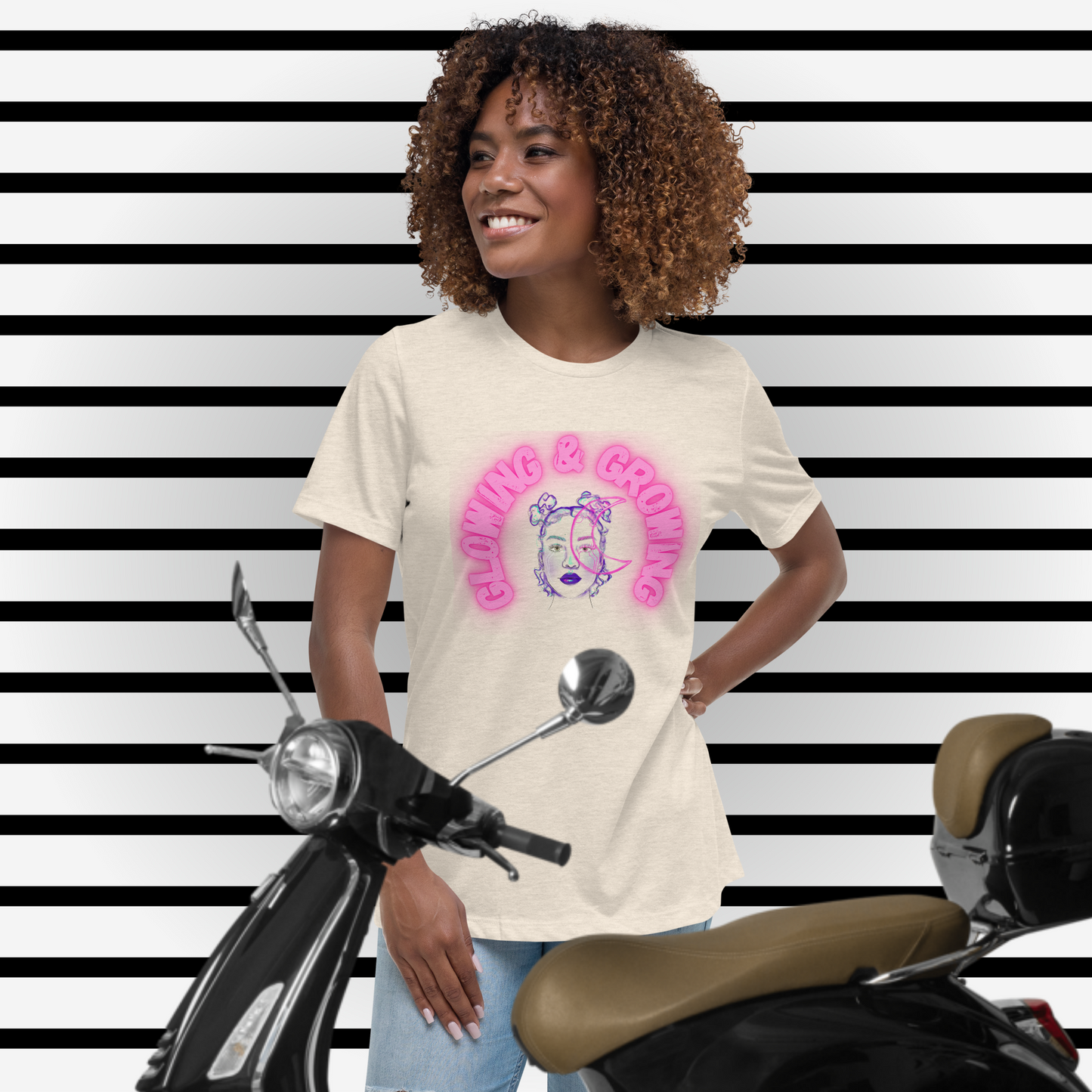 Glowing & Growing Women's Relaxed T-Shirt