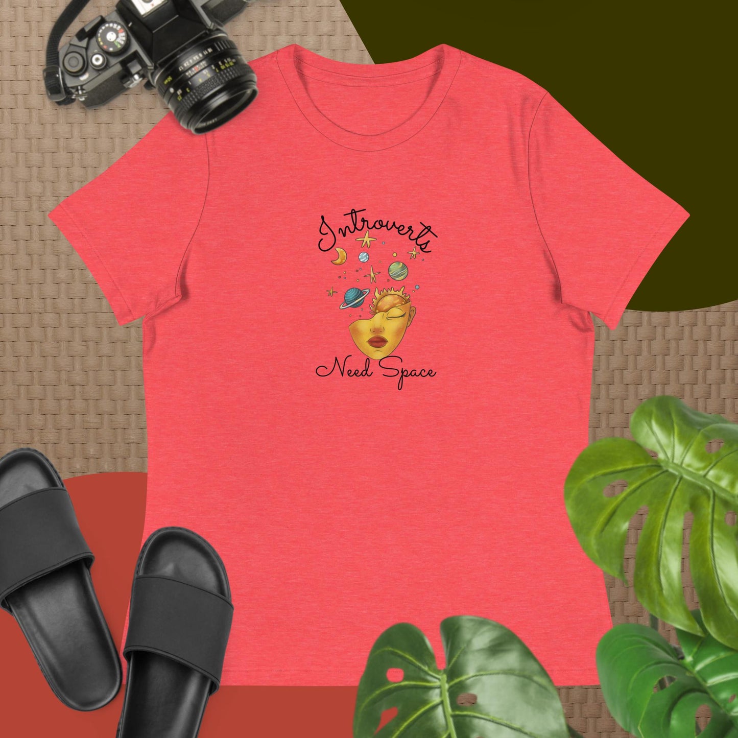 Introvert(Black Print)Women's T-Shirt