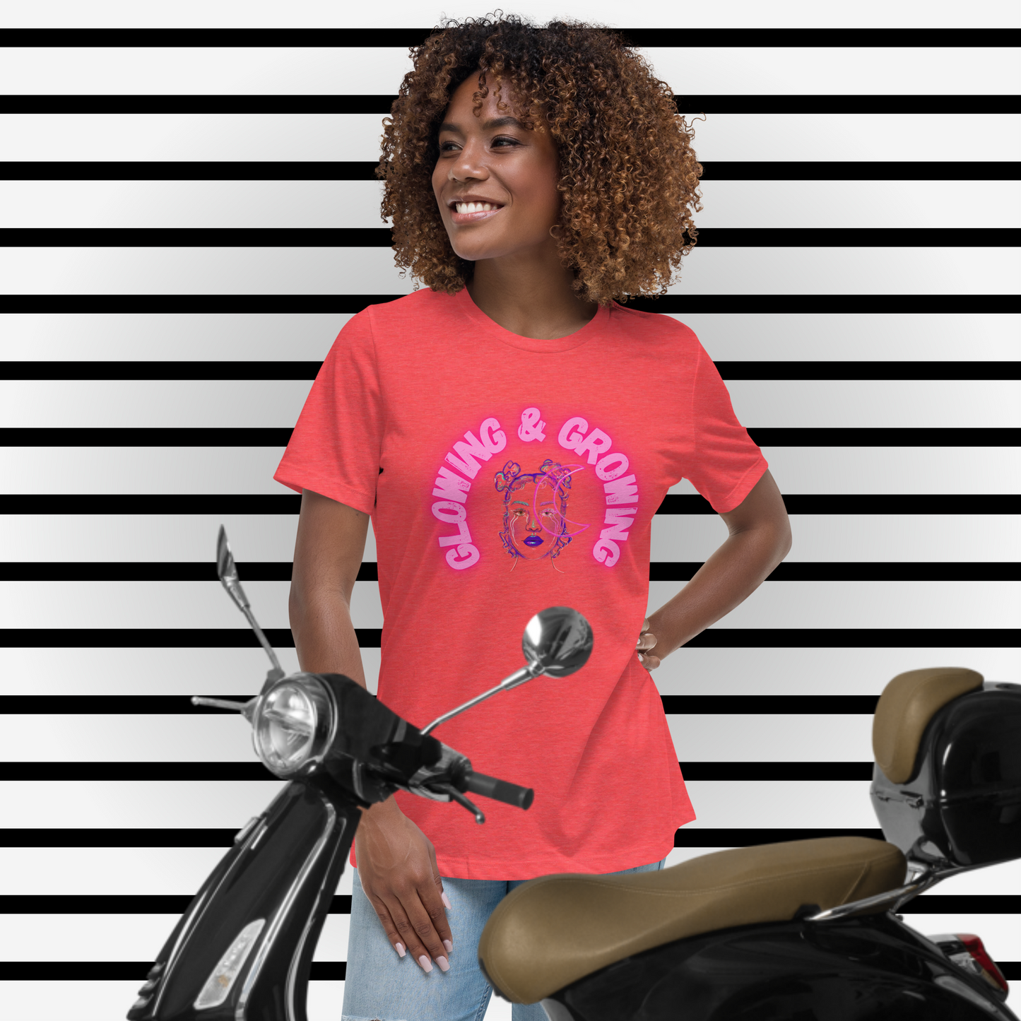 Glowing & Growing Women's Relaxed T-Shirt