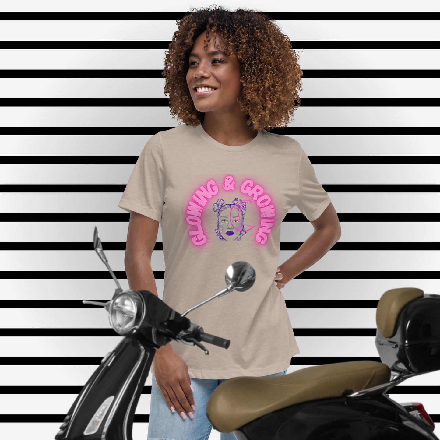 Glowing & Growing Women's Relaxed T-Shirt