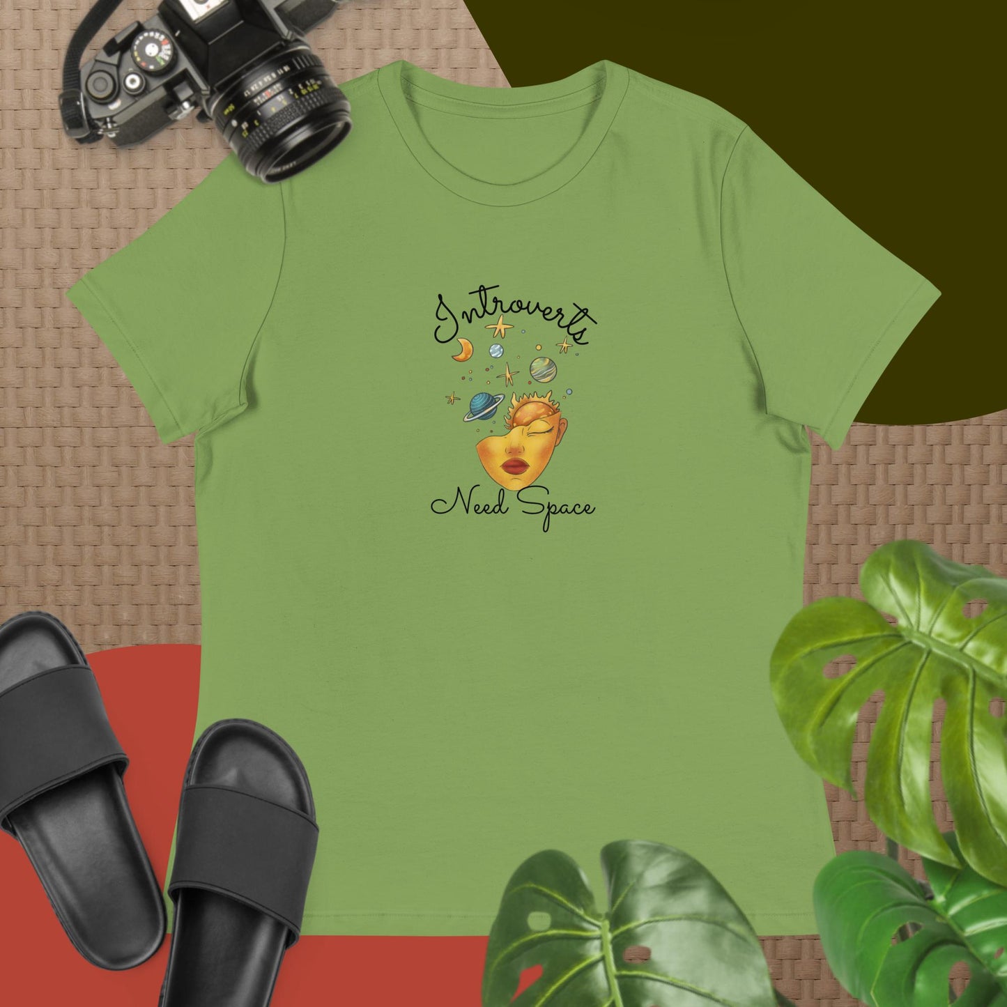Introvert(Black Print)Women's T-Shirt