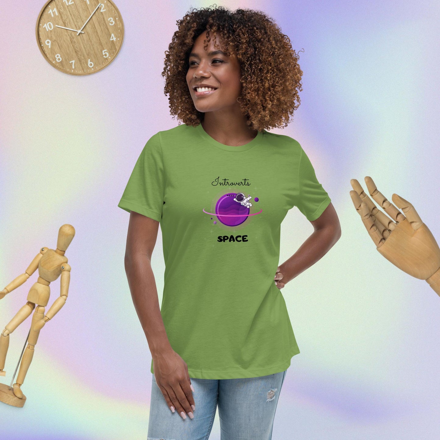 Introvert Astro Man Women's T-Shirt