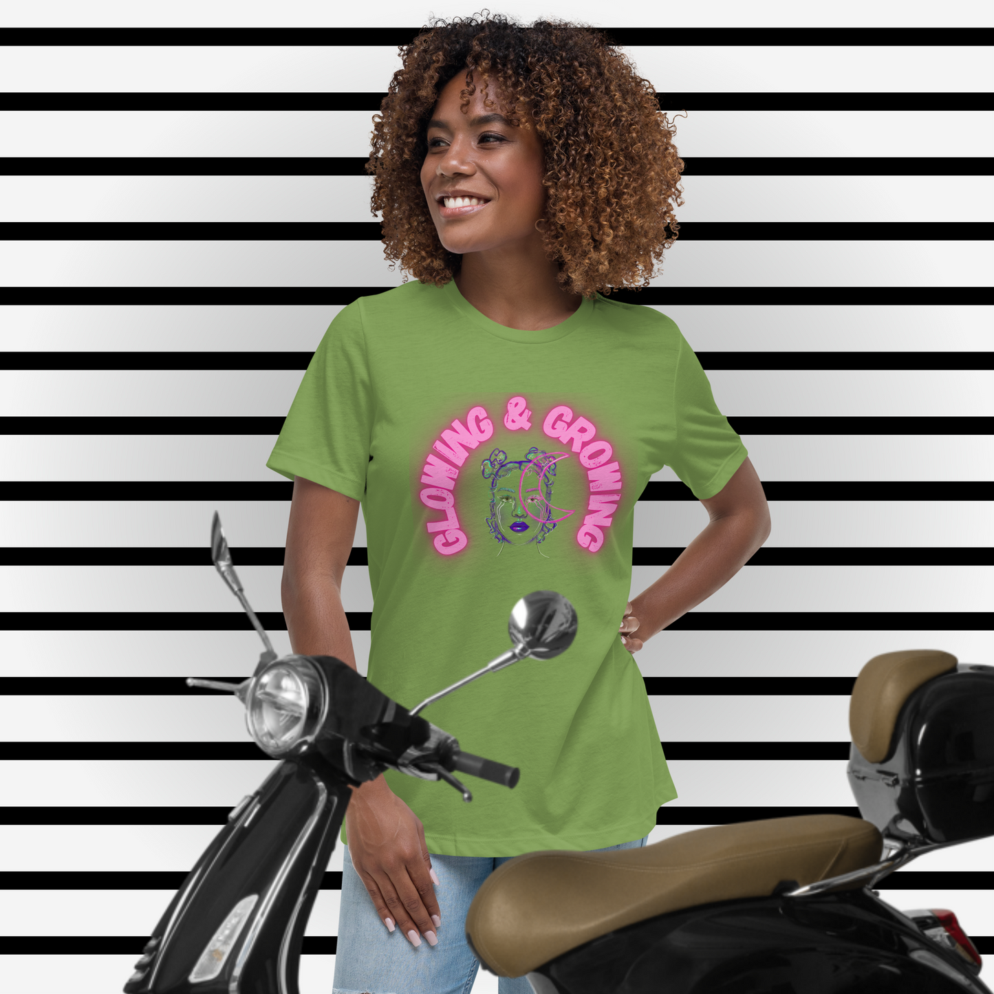 Glowing & Growing Women's Relaxed T-Shirt