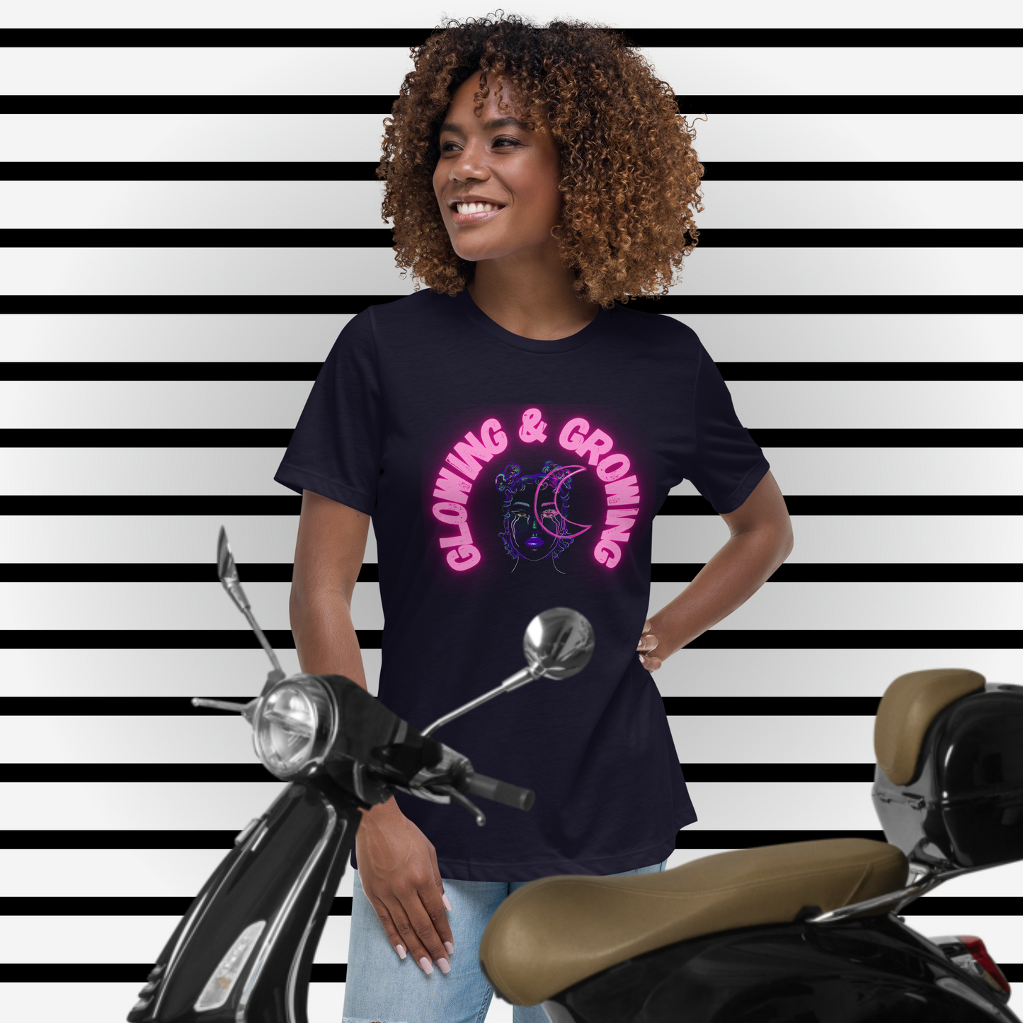 Glowing & Growing Women's Relaxed T-Shirt