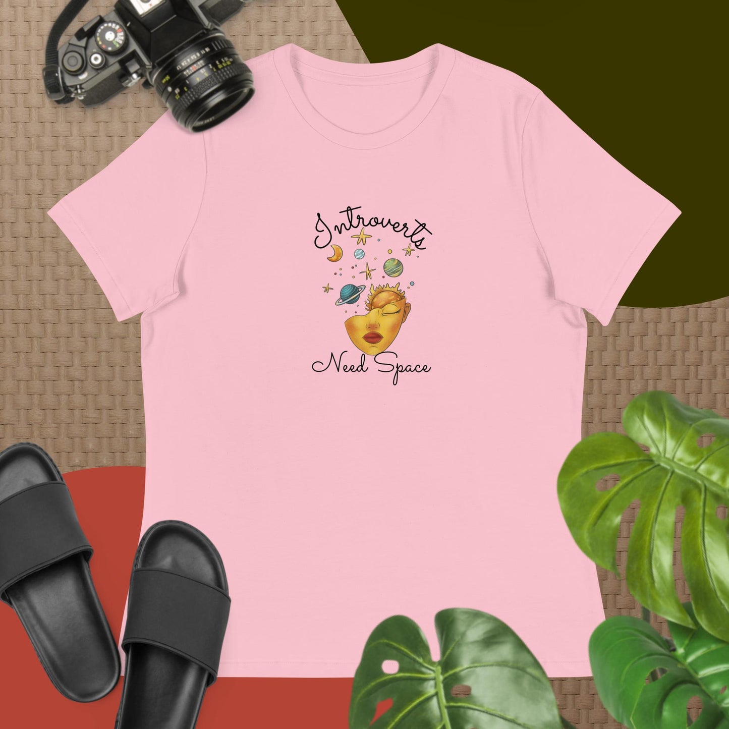 Introvert(Black Print)Women's T-Shirt