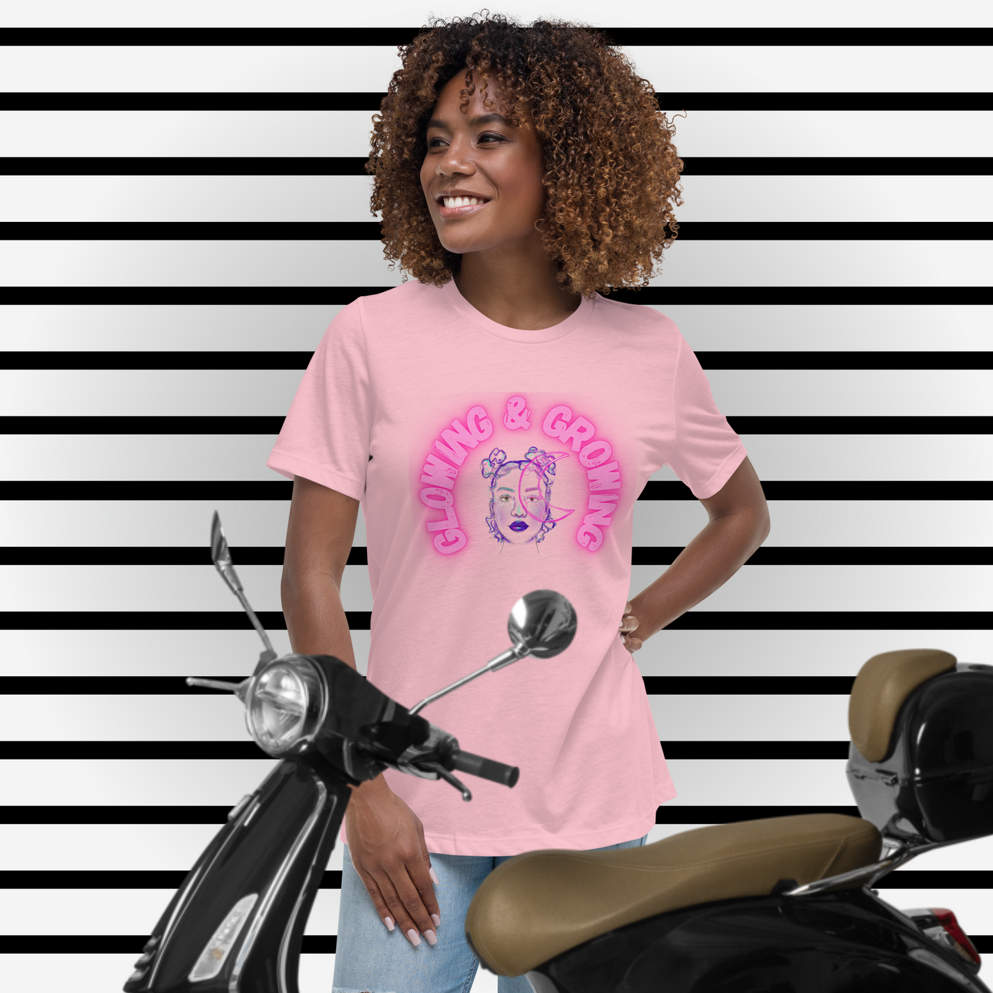 Glowing & Growing Women's Relaxed T-Shirt