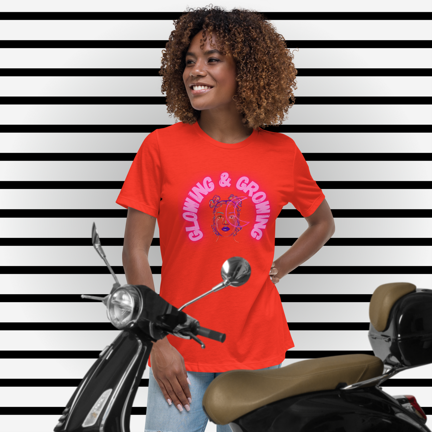 Glowing & Growing Women's Relaxed T-Shirt