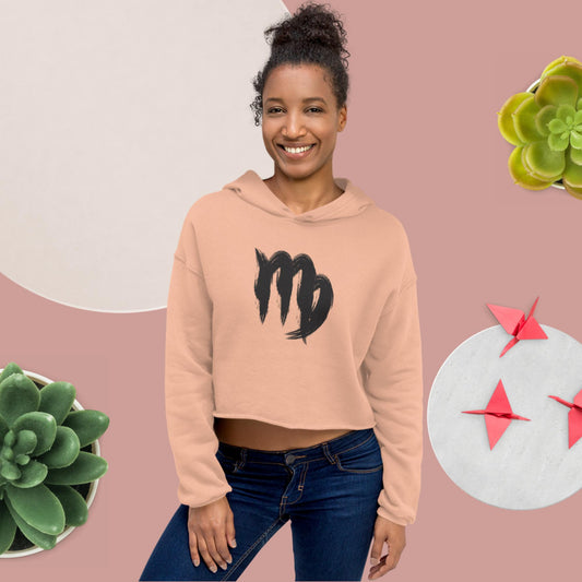 Virgo Crop Hoodie