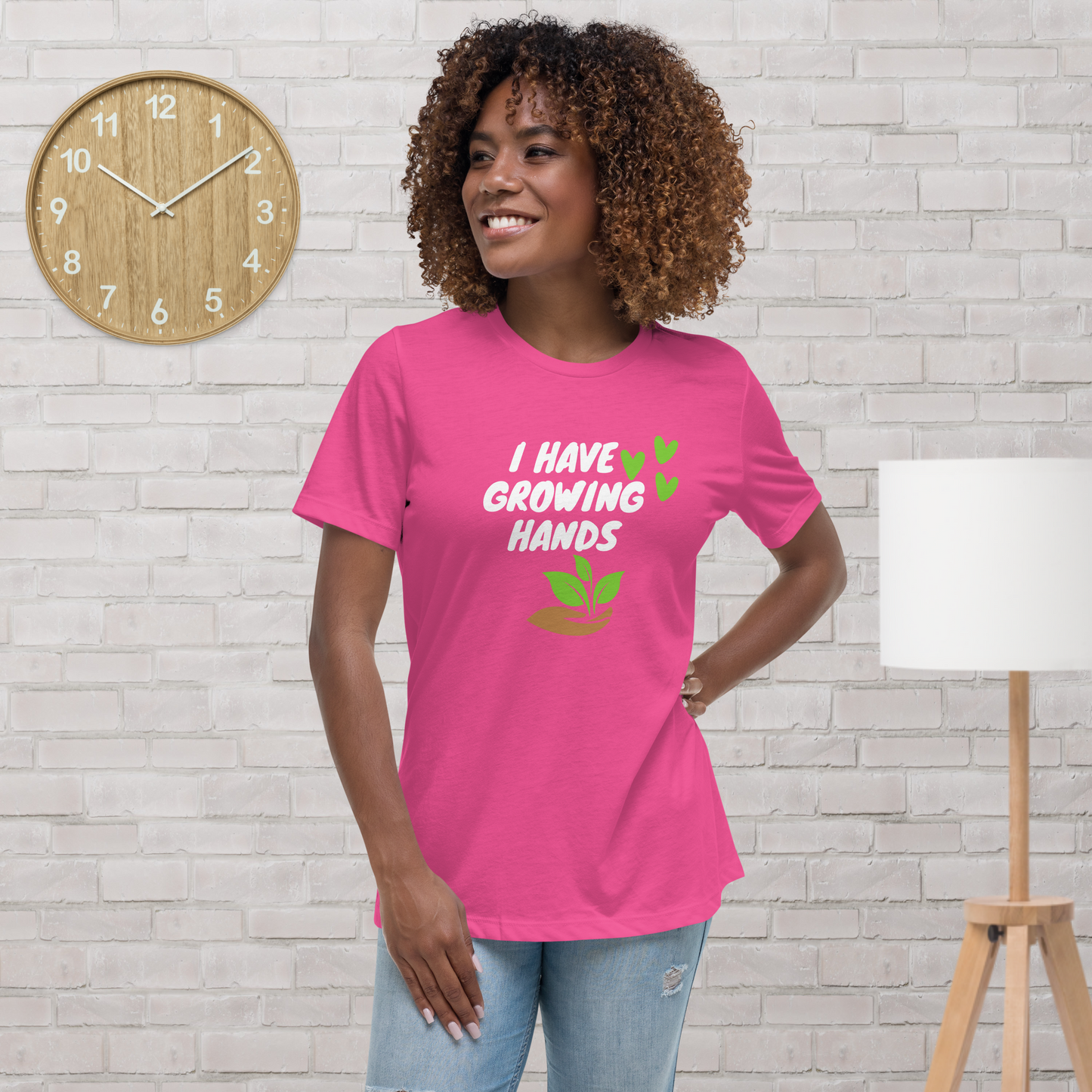 Growing Hands Women's Relaxed T-Shirt