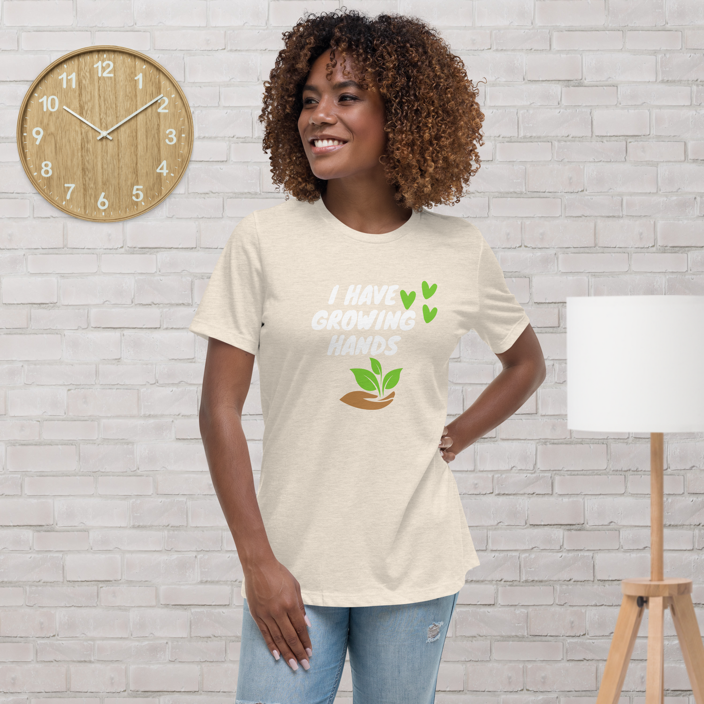 Growing Hands Women's Relaxed T-Shirt