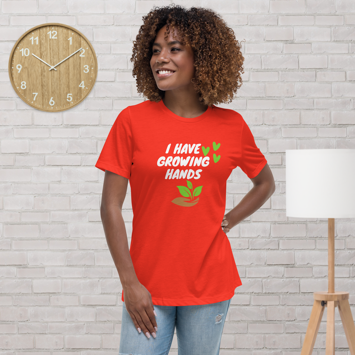 Growing Hands Women's Relaxed T-Shirt