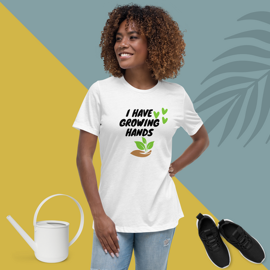 Growing Hands Women's Relaxed T-Shirt